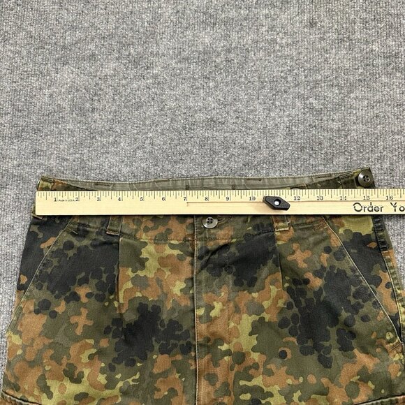 Vintage German Army Pants Mens 30x30 DEU Scharrer Camo 8415-12-361-8597 - Picture 7 of 12